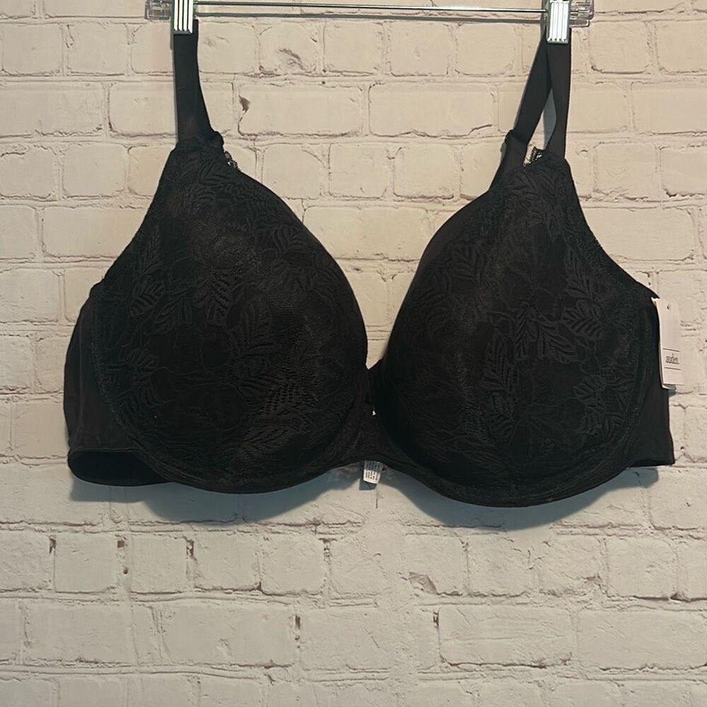 Brand New Auden Black Underwire Bra - Size 46DDD